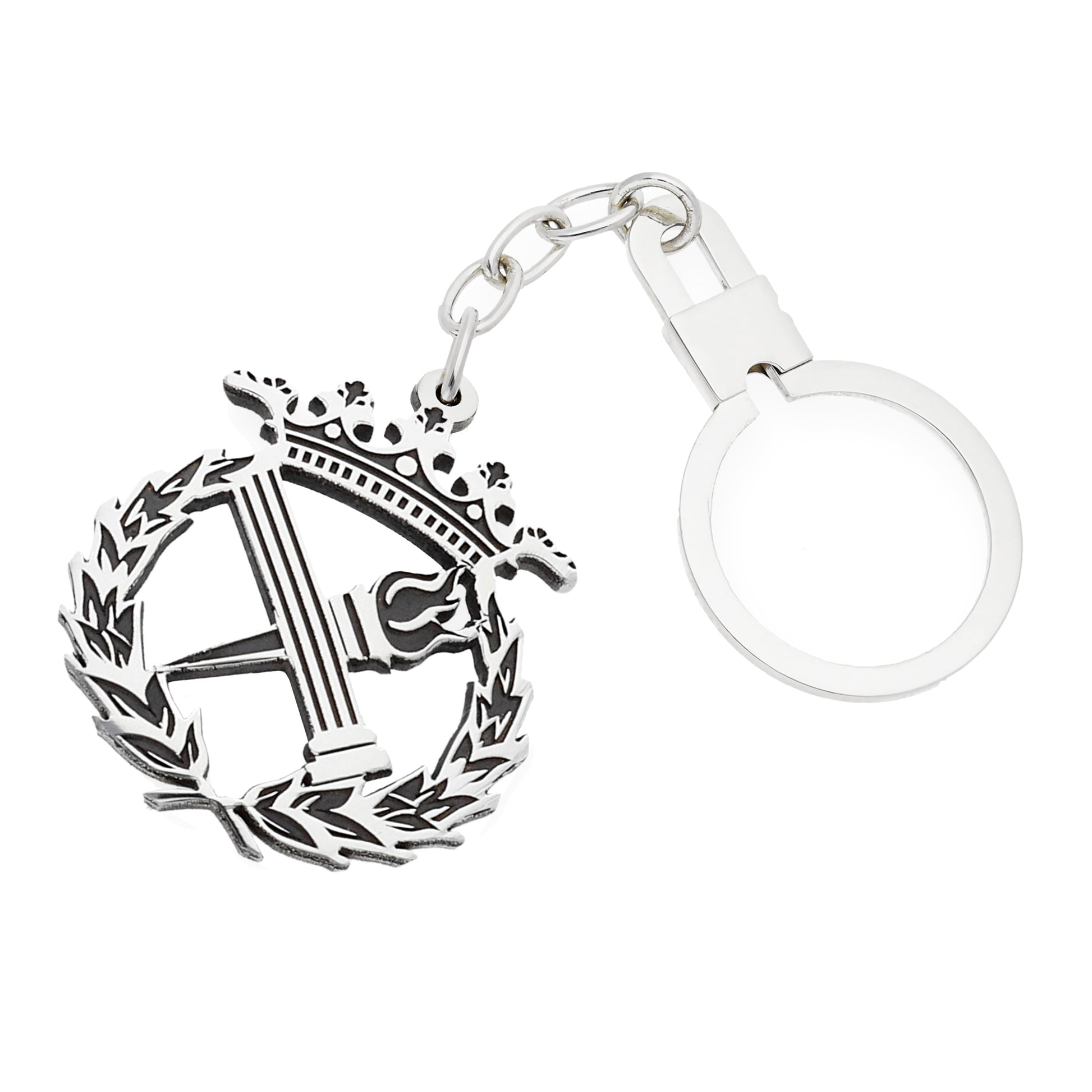 Llavero Insignia de Filosofía en Plata de Ley 925