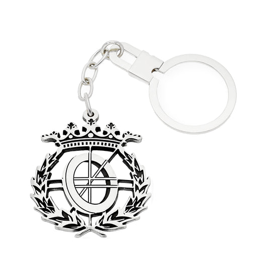 Llavero Insignia de Ingeniería Informática en Plata de Ley 925