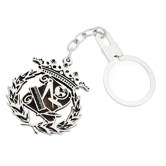 Llavero Insignia de Magisterio en Plata de Ley 925