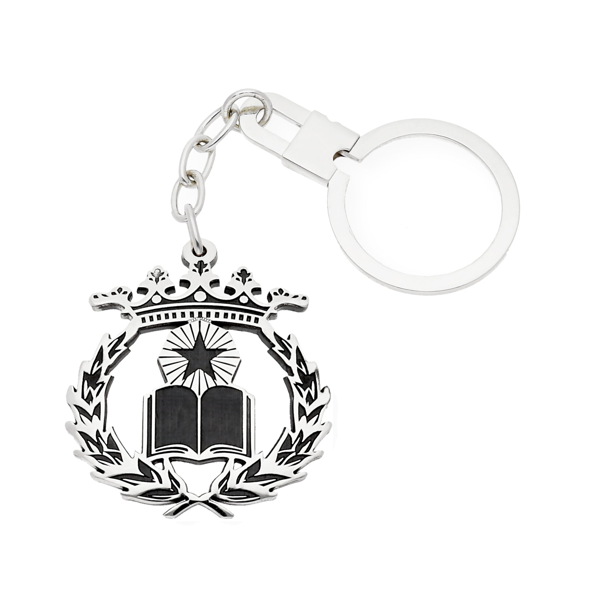 Llavero Insignia de Notaría en Plata de Ley 925