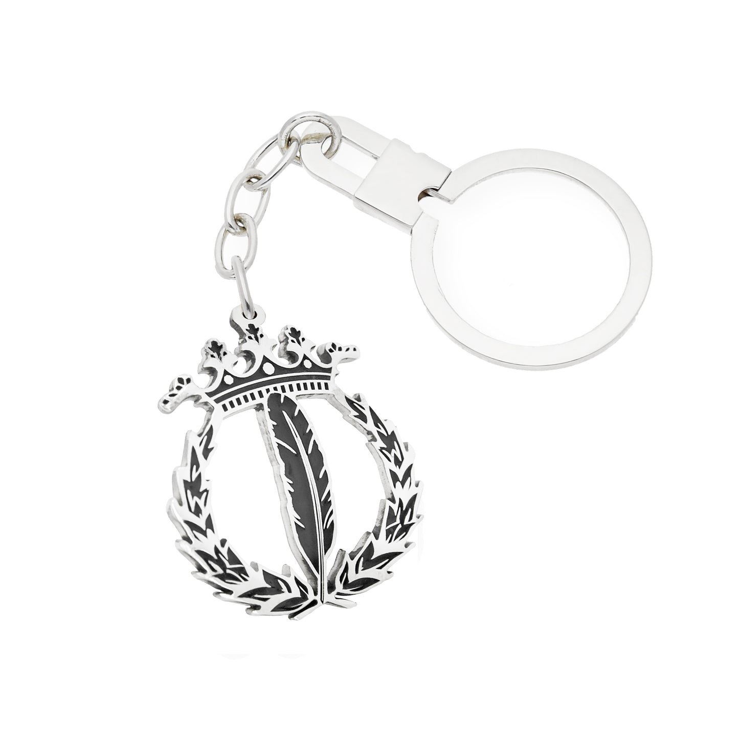 Llavero Insignia de Periodismo en Plata de Ley 925