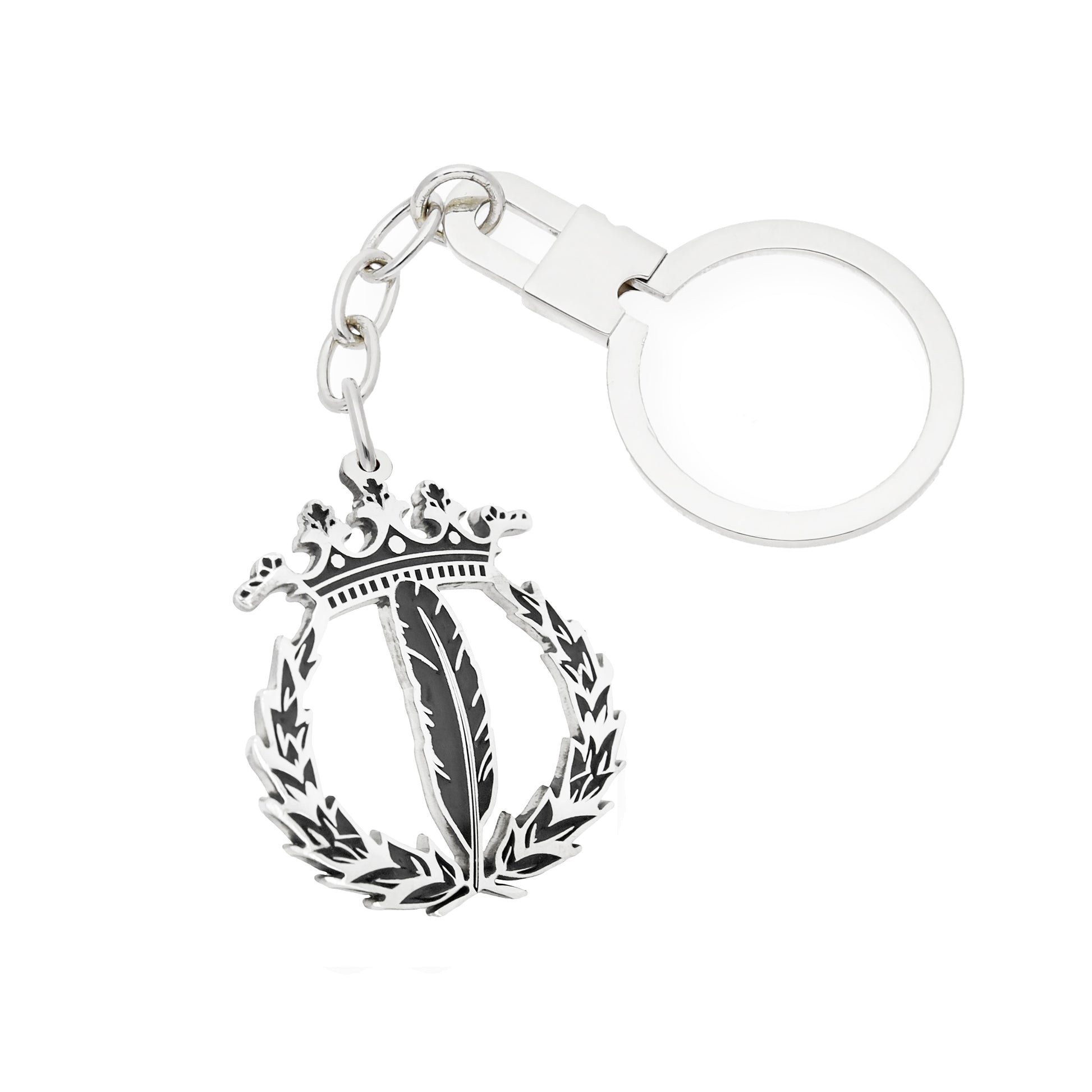 Llavero Insignia de Periodismo en Plata de Ley 925