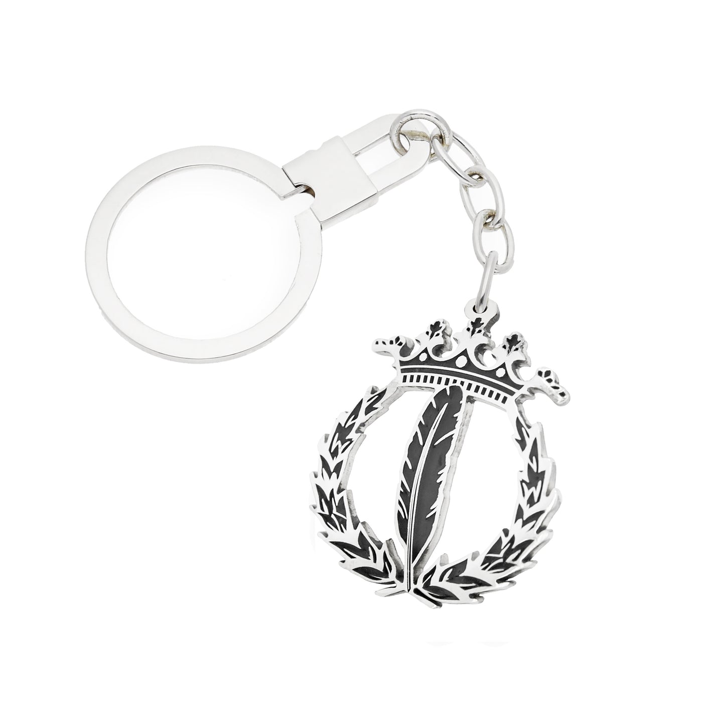 Llavero Insignia de Periodismo en Plata de Ley 925