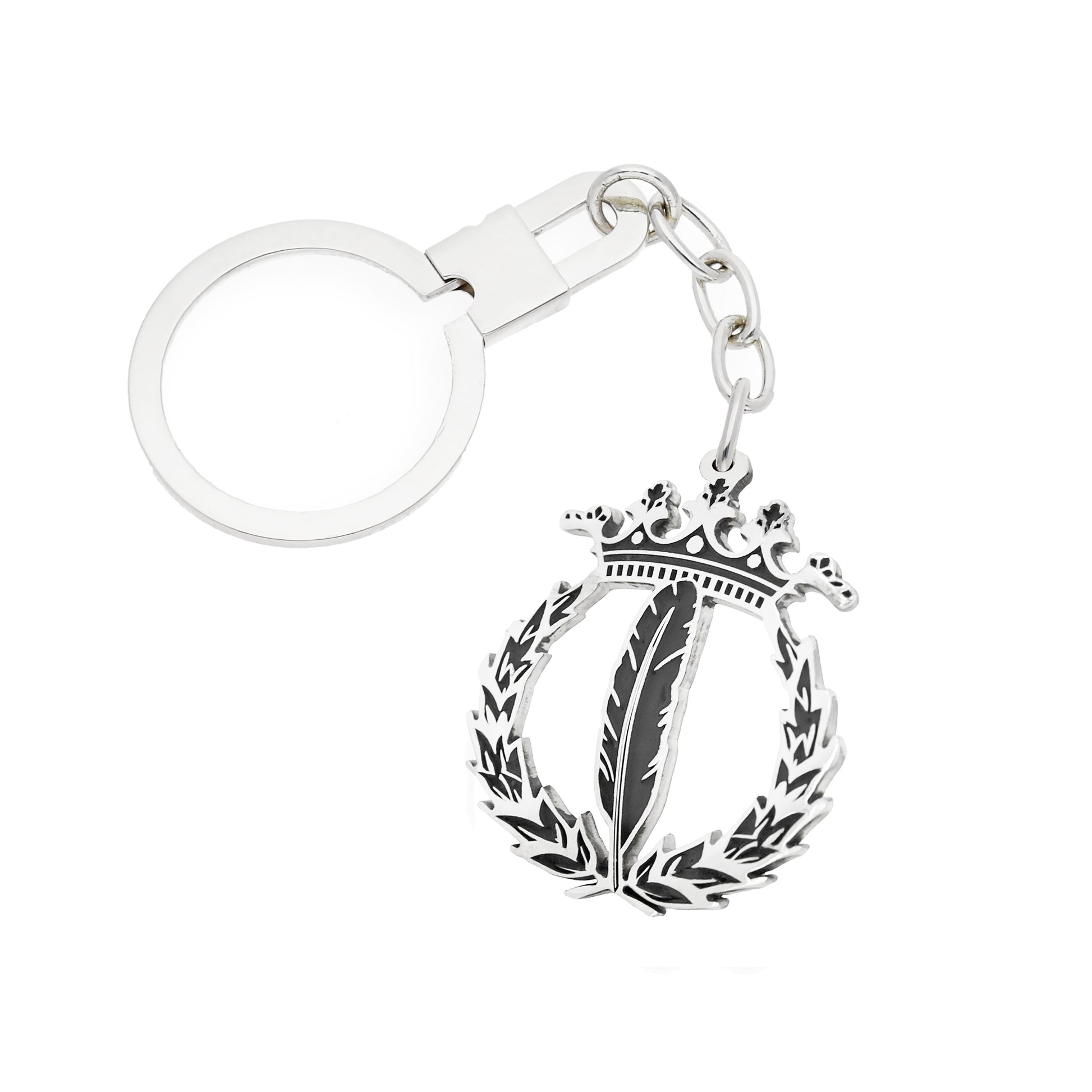 Llavero Insignia de Periodismo en Plata de Ley 925