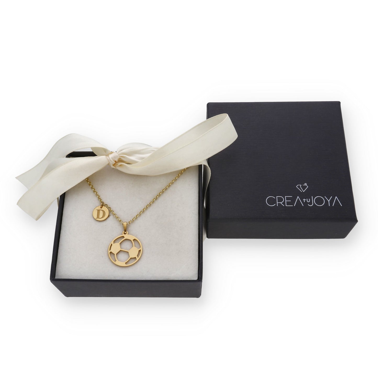 Colgante Balón Fútbol en Plata de Ley 925