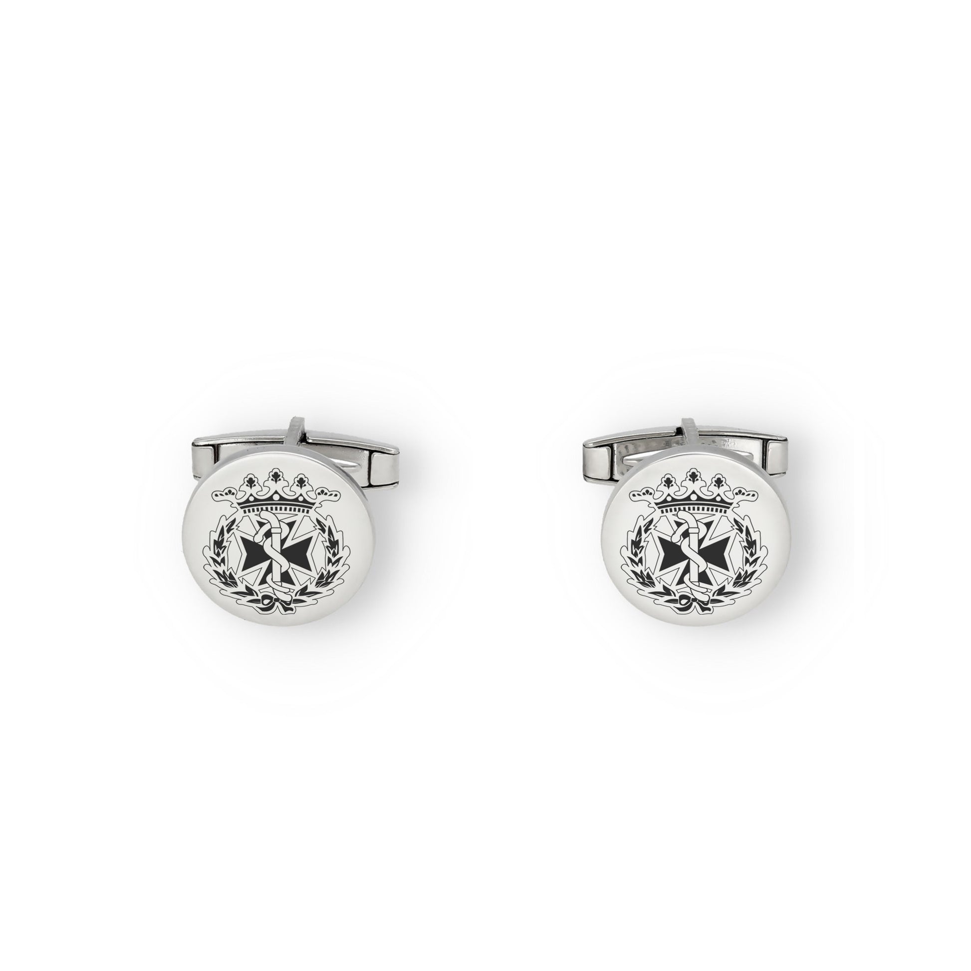 Gemelos Insignia de Odontología en Plata de Ley 925