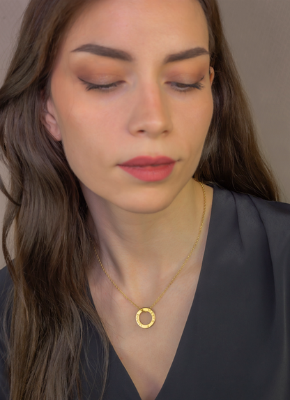 Colgante Bliss en Plata de Ley 925 con baño de Oro 18k