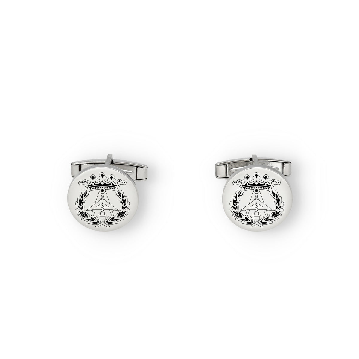 Gemelos Insignia de Aparejador en Plata de Ley 925