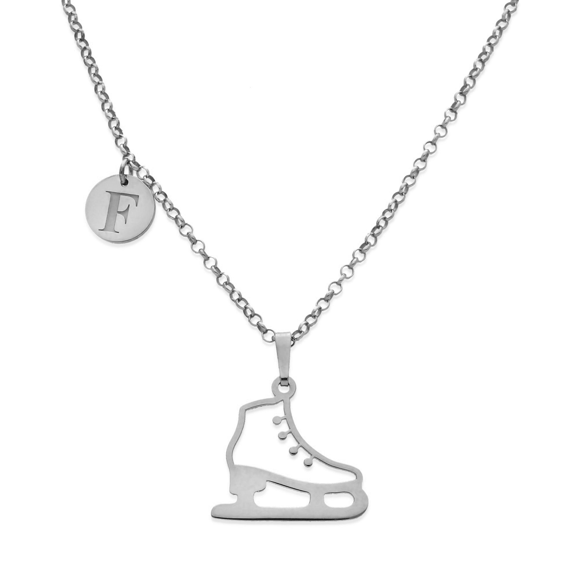 Colgante Patinaje sobre Hielo en Plata de Ley 925