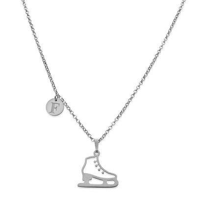 Colgante Patinaje sobre Hielo en Plata de Ley 925