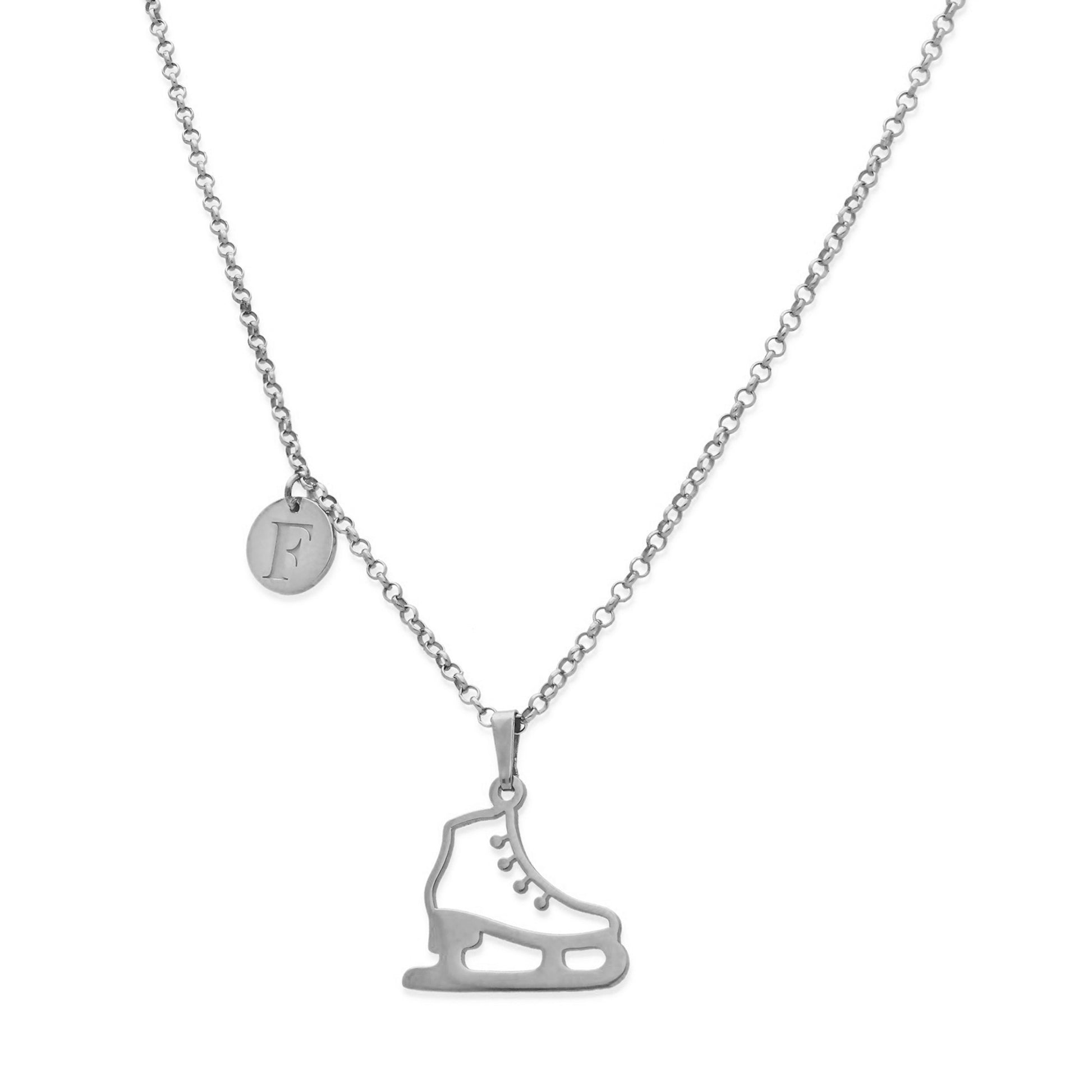 Colgante Patinaje sobre Hielo en Plata de Ley 925