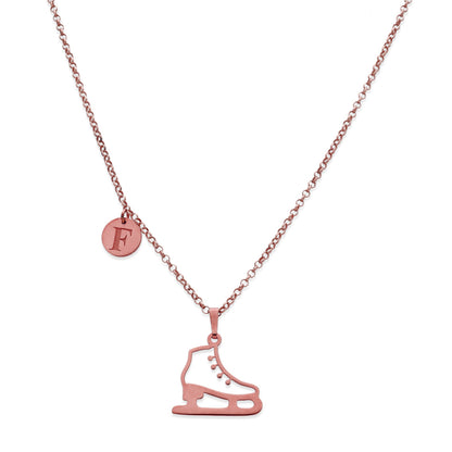 Colgante Patinaje sobre Hielo en Plata de Ley 925