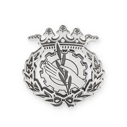 Pin Insignia Profesional de Trabajo Social en Plata de Ley 925