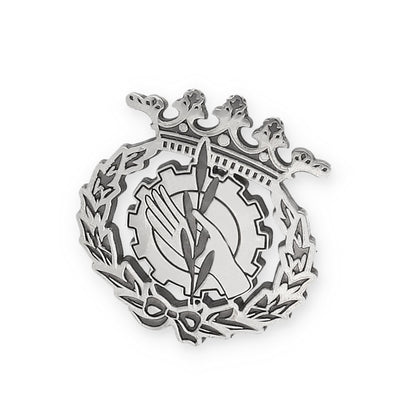 Pin Insignia Profesional de Trabajo Social en Plata de Ley 925