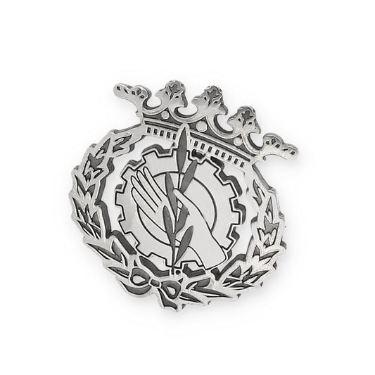 Pin Insignia Profesional de Trabajo Social en Plata de Ley 925