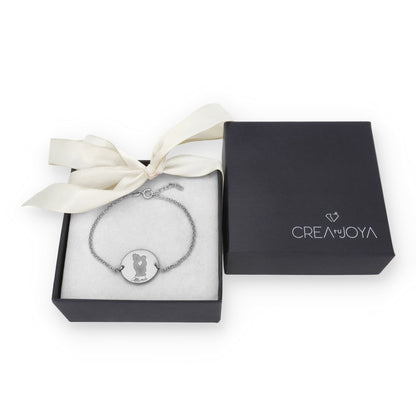 Pulsera Ninda en Plata de Ley 925 y baño Oro 18k