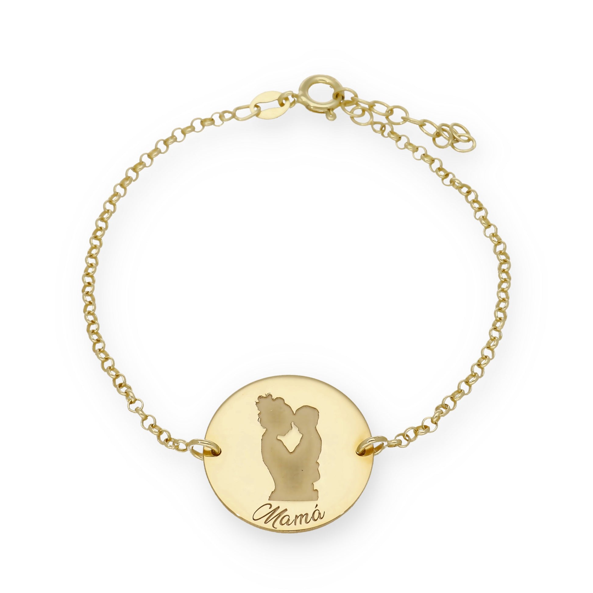 Pulsera Ninda en Plata de Ley 925 y baño Oro rosa 18k