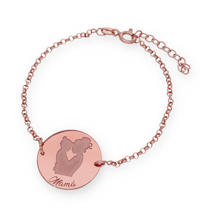 Pulsera Edda en Plata de Ley 925 y baño Oro 18k