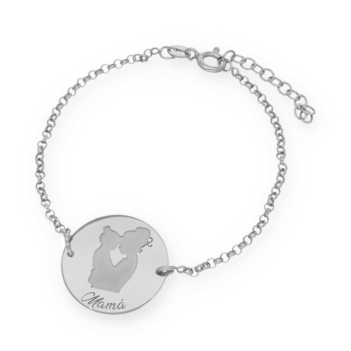 Pulsera Edda en Plata de Ley 925 y baño Oro rosa 18k