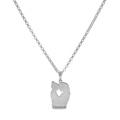 Colgante Linda en Plata de Ley 925 y baño Oro 18k