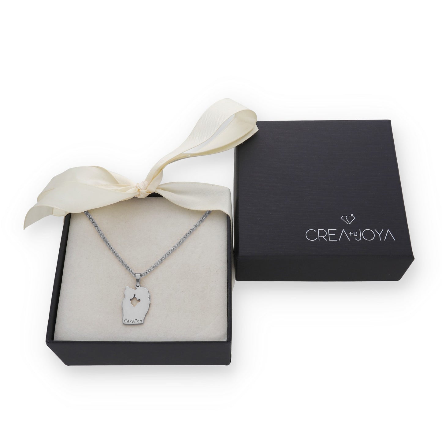 Colgante Linda en Plata de Ley 925 y baño Oro 18k