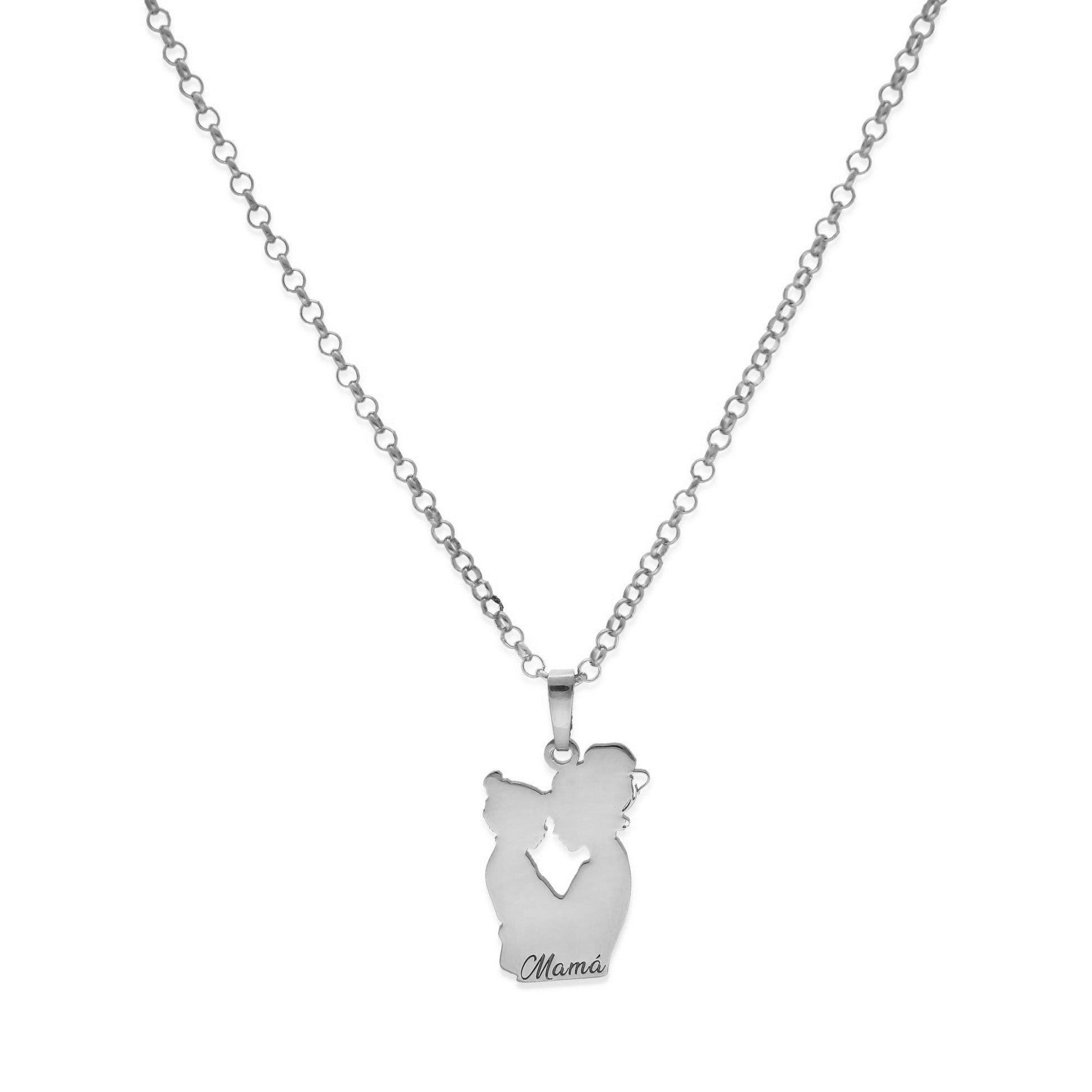 Colgante Emese niña en Plata de Ley 925