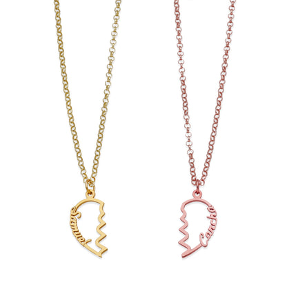 Colgante Doble Corazón Adore en Plata de Ley 925