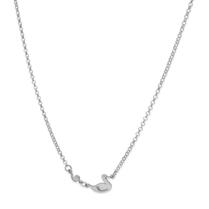 Colgante Patitos en Plata de Ley 925