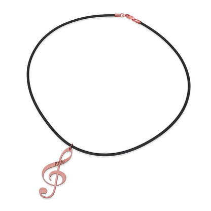 Colgante Clave de Sol en Plata de Ley 925