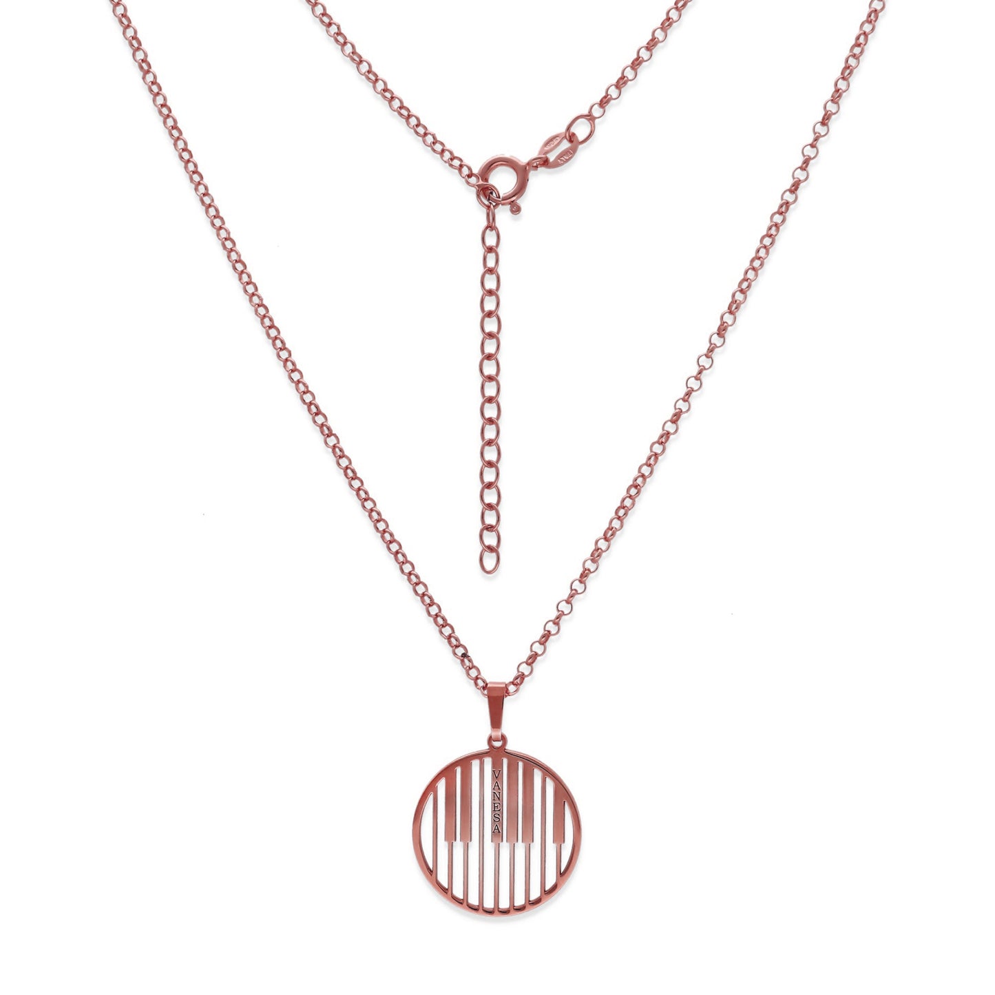 Colgante Piano en Plata de Ley 925