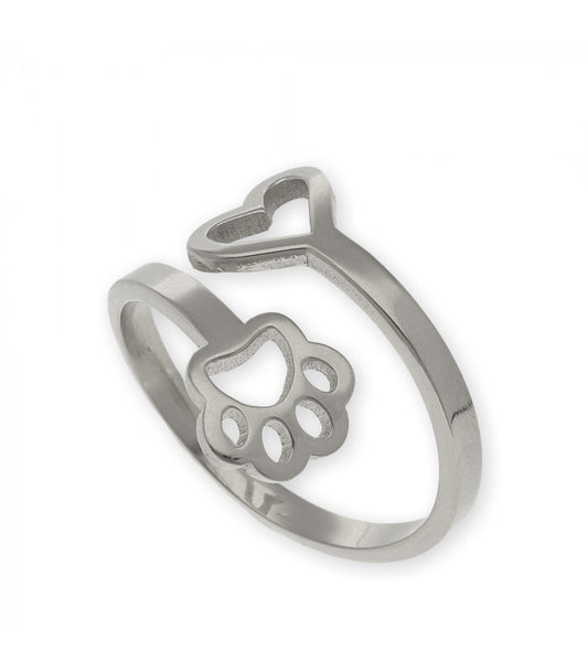 Anillo Dog Love en Plata 925