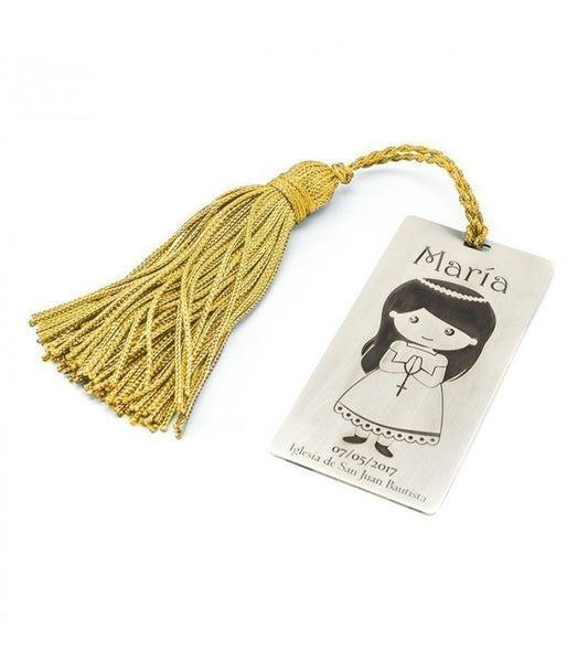 Marcapáginas Niña Primera Comunión