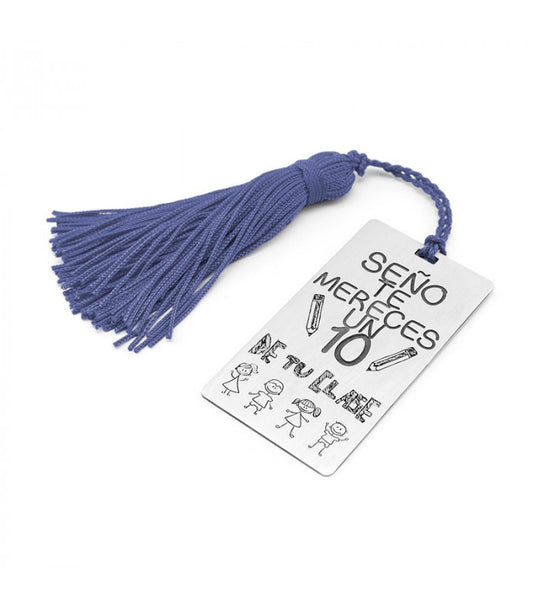 Marcapáginas para maestras "Te mereces un 10"