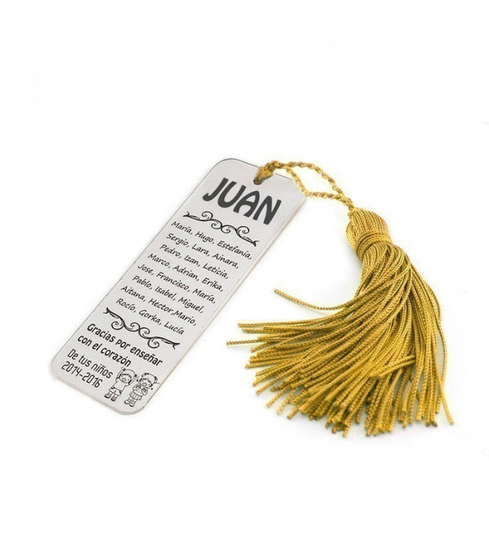 Marcapáginas para profesor