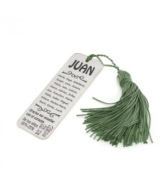 Marcapáginas para profesor