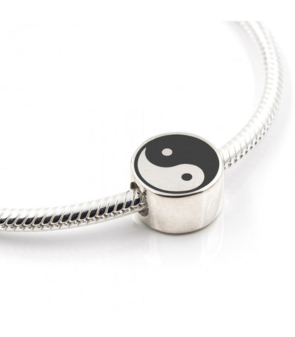 Abalorio personalizable compatible con pulseras de abalorios