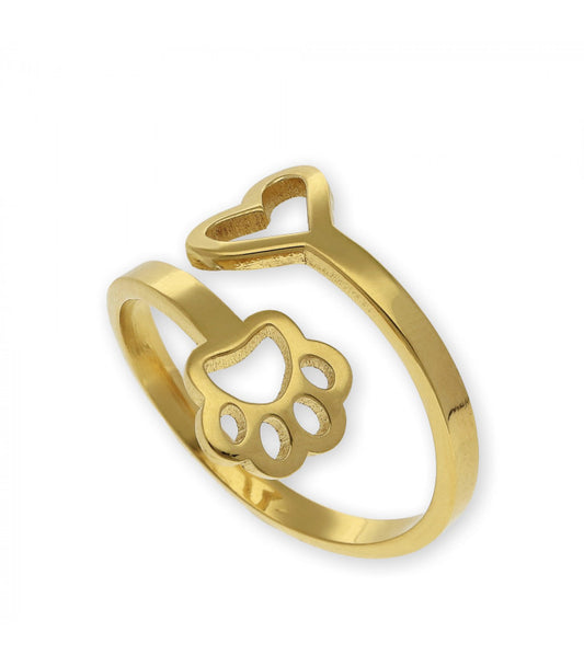 Anillo Dog Love en Plata 925