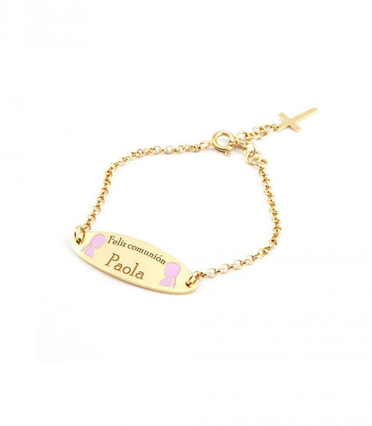 Pulsera ovalada Comunión niño