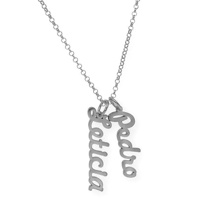 Colgante Delia Nombre en Plata de Ley 925