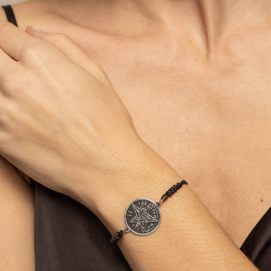 Pulsera Tetragramatón ajustable