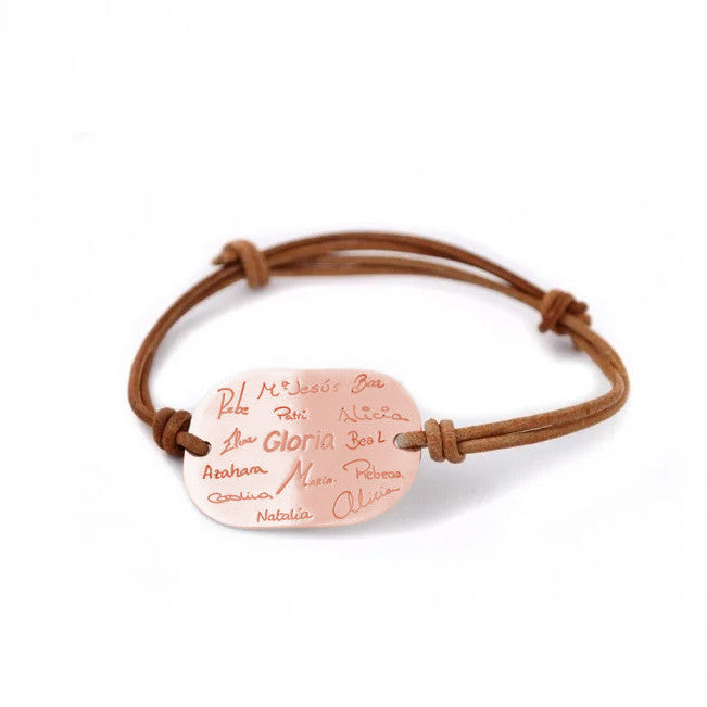Pulsera con grabado para profesora