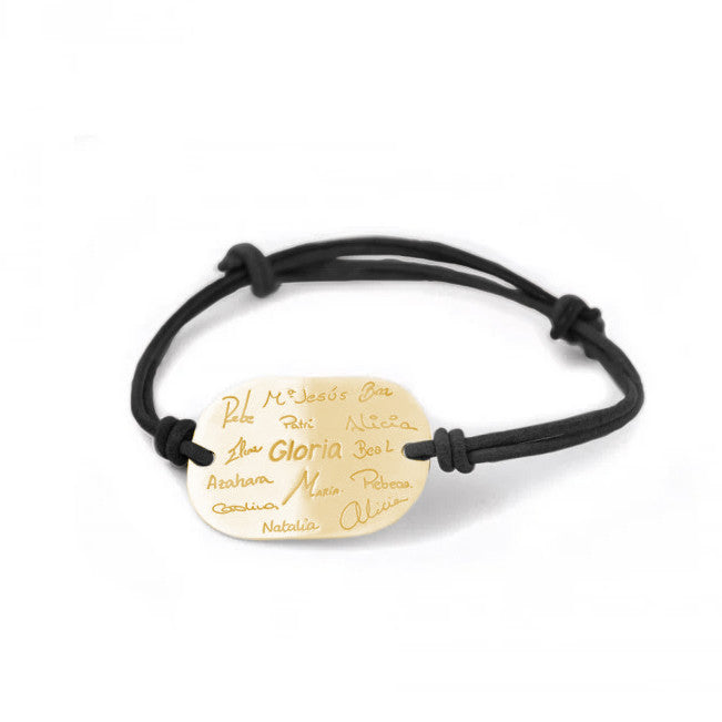 Pulsera con grabado para profesora