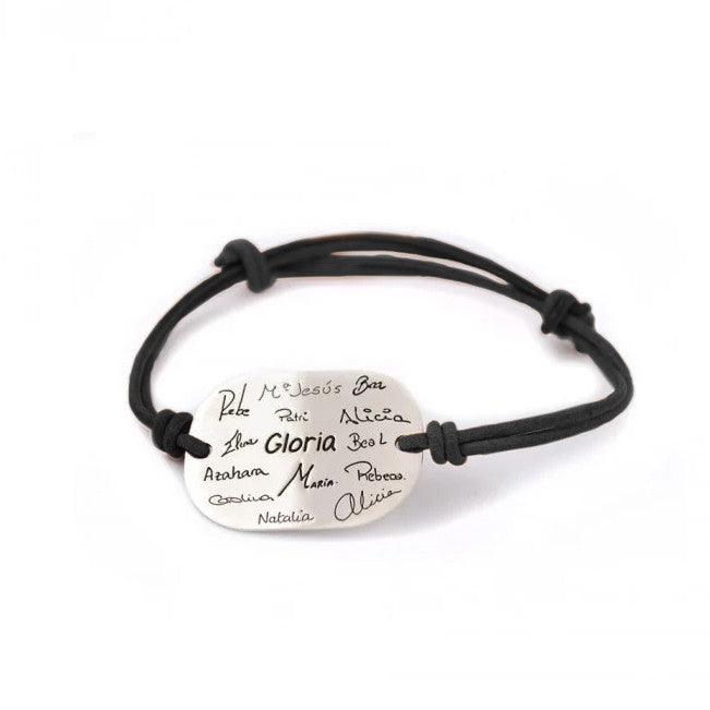 Pulsera con grabado para profesora