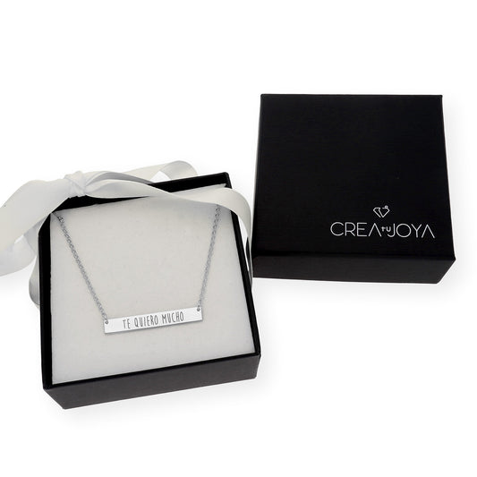 Colgante Frase Xenia en Plata 925