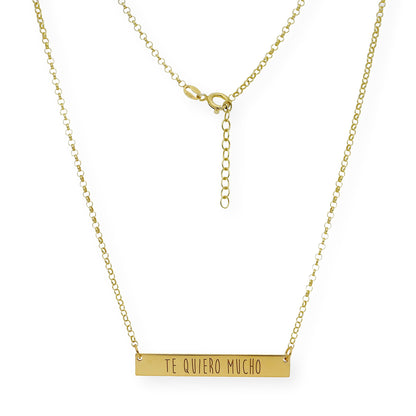 Colgante Frase Xenia en Plata 925