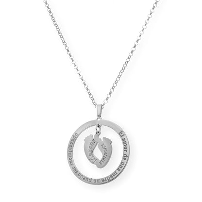 Colgante Aro Cersei Personalizado en Plata 925