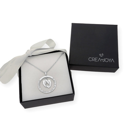 Colgante Aro Cersei Personalizado en Plata 925