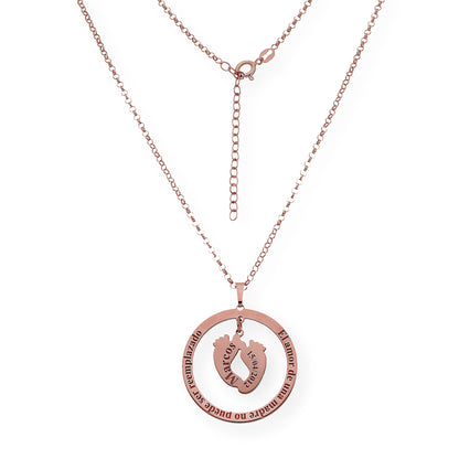 Colgante Aro Cersei Personalizado en Plata 925