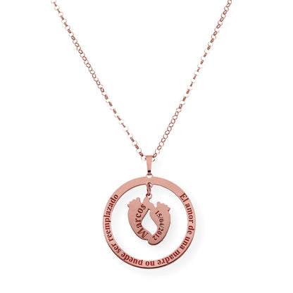 Colgante Aro Cersei Personalizado en Plata 925