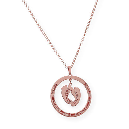 Colgante Aro Cersei Personalizado en Plata 925